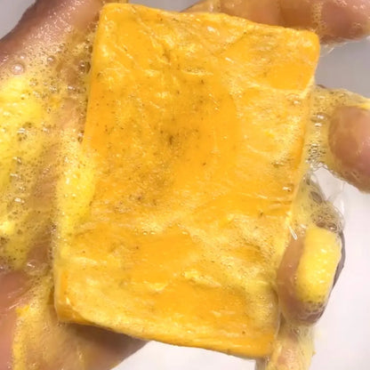 Revitalize Your Skin with Addyskincare's Turmeric & Kojic Acid Brightening Soap - The Ultimate Dark Spot Remover for a Glowing Complexion